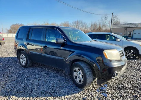 2013 Honda Pilot Lx z USA, uszkodzony, nr VIN 5FNYF3H24DB044213